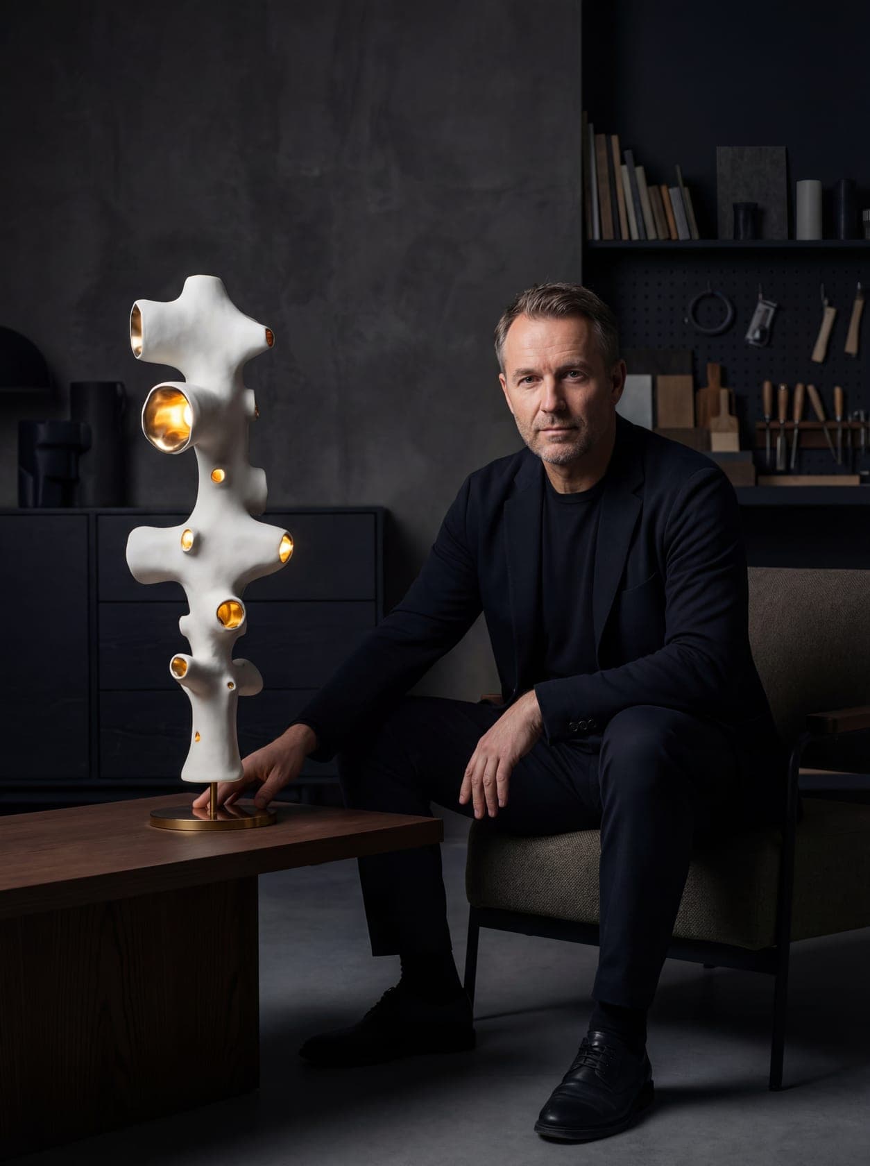 Lampadaire — sculpture lumineuse LC0061 — miniature 12
