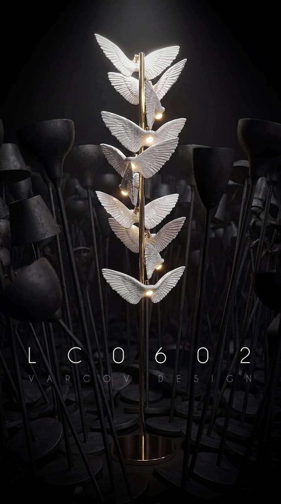مصباح أرضي LC0602 — منظر 14