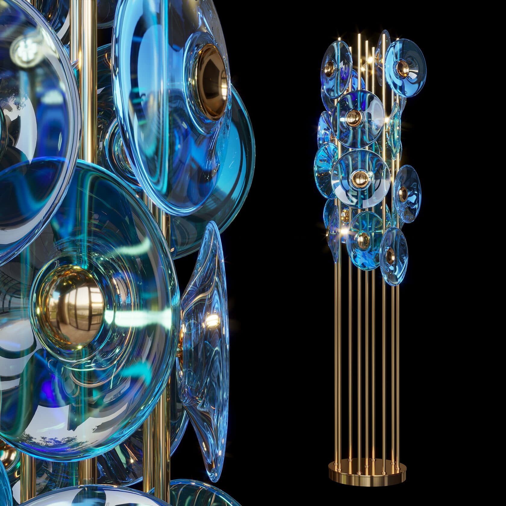Floor lamp LC0187 thumbnail 1