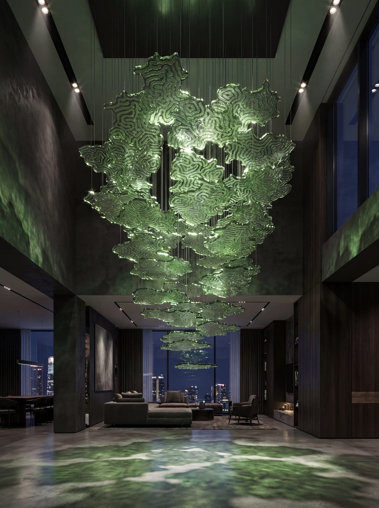 Double-height living room — Vargov®Design — LC0592